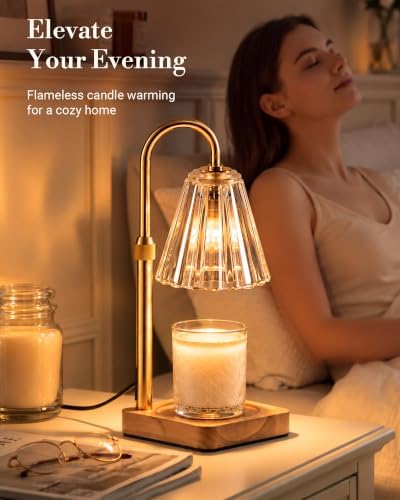 Marycele Candle Warmer Lamp with Timer, Vintage Home Decor, Gifts for Women - Image 6