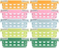 Ello Duraglass Glass Meal Prep Containers, 10 Pc, Meadow, 3.4 Cup (Pack of 2) by Ello