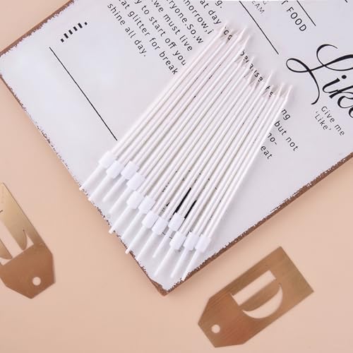 PHD CAKE 36-Count Pearl White Long Thin Birthday Candles, Cake Candles, Birthday Parties, Wedding Decorations, Party Candles - Image 3