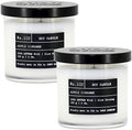 Lulu Candles | Apple Cinnamon | Luxury Scented Soy Jar Candle | Hand Poured in The USA | Highly Scented & Long Lasting (6 Oz. 2 Pack) by LULUCANDLES
