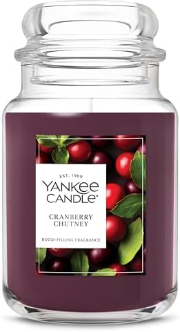 Yankee Candle Cranberry Chutney Scented Candle, 22oz Large Jar by YankeeCandle