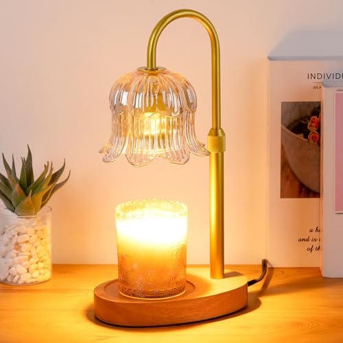 Candle Warmer Lamp Electric Timer - Flower Home Decor Women Birthday Gifts by Unknown