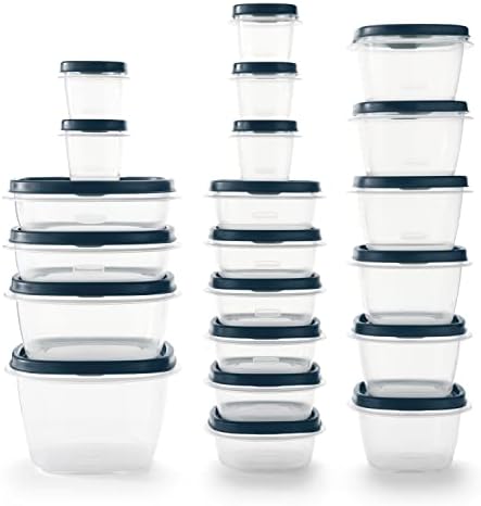 Rubbermaid EasyFindLids Food Storage Containers in Special-Edition Insignia Blue, 42 Piece - Image 2