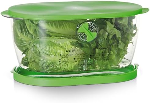 Prep Solutions by Progressive Lettuce Keeper Produce Storage Container, 4.7 Quarts, Green (LKS-06) by ProgressiveInternational