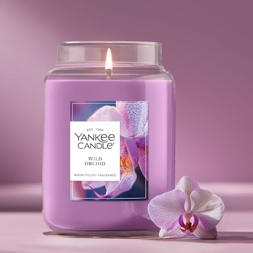 Yankee Candle Wild Orchid Scented Candle, 22oz Large Jar (Pack of 4) - Image 4