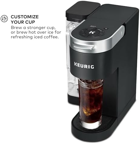 Keurig K-Supreme Single Serve K-Cup Pod Coffee Maker, MultiStream Technology, 4 Brew Sizes, 66oz Dual-Position Removable Reservoir, Black - Image 4