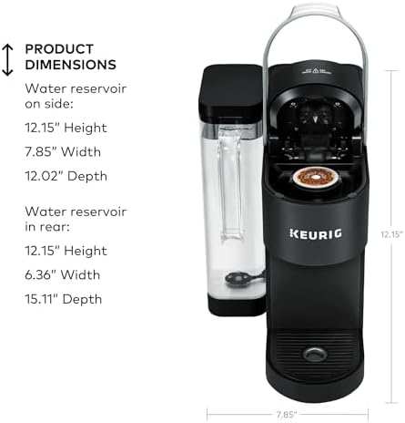 Keurig K-Supreme Single Serve K-Cup Pod Coffee Maker, MultiStream Technology, 4 Brew Sizes, 66oz Dual-Position Removable Reservoir, Black - Image 5