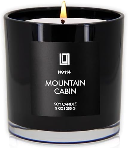 Lulu Candles | Mountain Cabin | Smells Like Outdoors & Pine | Luxury Scented Soy Jar Candle | Hand Poured in The USA | Highly Scented Long Lasting (9 Oz.) - Image 2