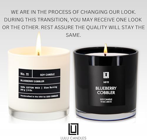 Lulu Candles | Blueberry Cobbler | Luxury Scented Soy Jar Candle | Hand Poured in The USA | Highly Scented & Long Lasting (9 Oz.) - Image 3