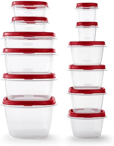 Rubbermaid Assorted Food Storage Container Set - Case of: 1; Each Pack Qty: 24; Total Items Qty: 24 - Image 2