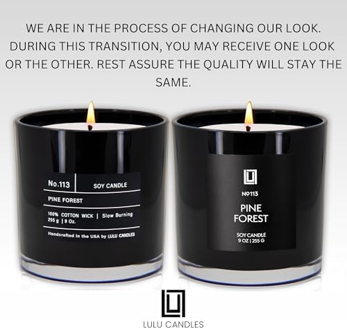 Lulu Candles Pine Forest Scented Soy Jar Candle, 9 Oz. - Image 3