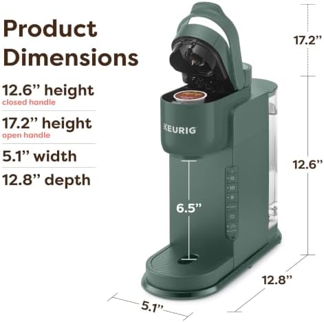 Keurig K-Express Single Serve K-Cup Pod Coffee Maker, Evergreen - Image 6