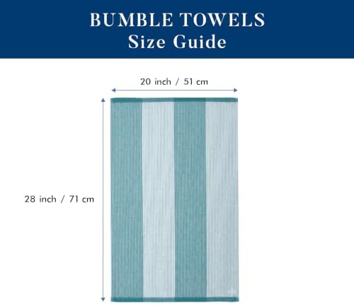 Premium Kitchen Towels 6 Pack 100% Cotton, 20"x28" Dish Towels - Aqua - Image 2