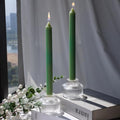 Woho 4pcs Candle Stick Candle Holder, Clear Taper Candle Holder for Wedding by Woho