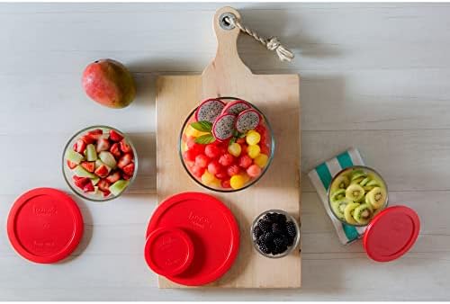 Pyrex Simply Store 2 Cup Single Glass Food Storage Container, Plastic Lid - Image 5