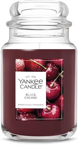 Yankee Candle Black Cherry Scented Candle, 22oz Large Jar by YankeeCandle