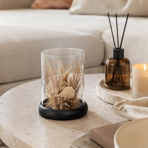 2 Pack Hurricane Candle Holders, Glass Cylinder Candleholder - Image 6