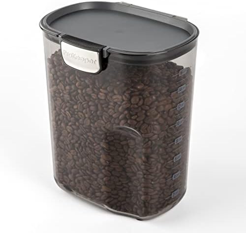 Progressive International ProKeeper+ Clear Plastic Airtight Food Baker's Kitchen Storage Organization Container Canister Set with Magnetic Accessories, 2- Piece Set (Coffee 4.3-Quart) - Image 3