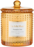 LA JOLIE MUSE Pumpkin Chai Scented Candles for Home, Natural Soy Wax,55 Hrs by LaJol%C3%ADeMuse
