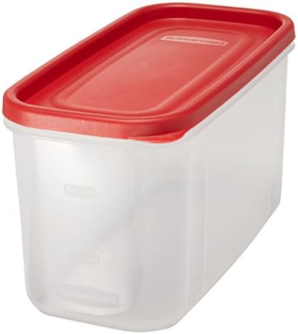 Rubbermaid Modular Food Storage Container, 10 Cup, Racer Red 1776471 (Pack of 4) - Image 3