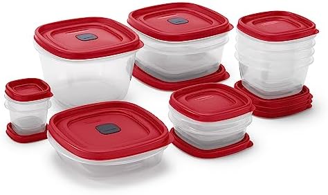 Rubbermaid Assorted Food Storage Container Set - Case of: 1; Each Pack Qty: 24; Total Items Qty: 24 by Rubbermaid