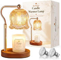 Candle Warmer Lamp with Timer, Adjustable and Dimmable, Gold by Unknown