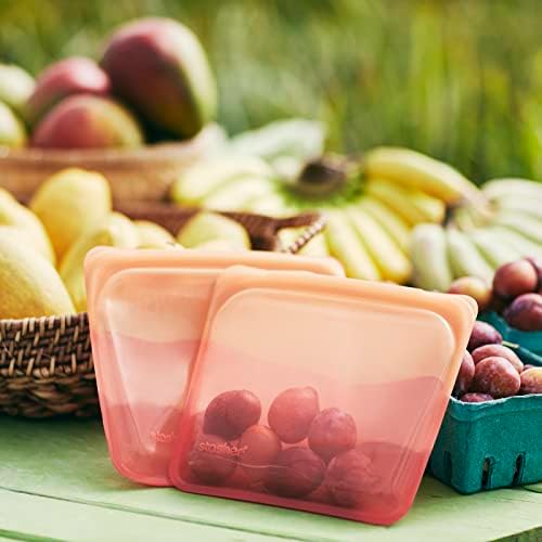 Stasher Premium Reusable Silicone Sandwich Bag, Galapagos, 28 oz - Image 3