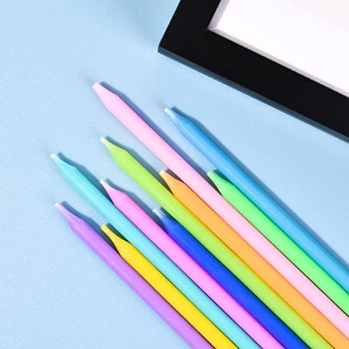 PHD CAKE 40-Count Rainbow Long Thin Birthday Candles, Cake Candles, Birthday Parties, Wedding Decorations, Party Candles - Image 4