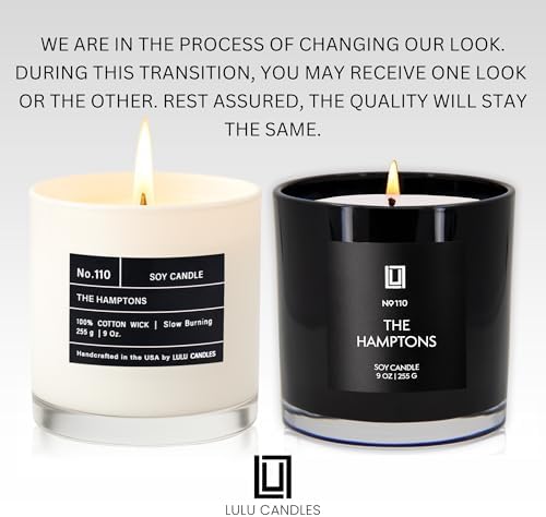 Lulu Candles | The Hamptons - Fresh Citrus & Ocean Mist | Luxury Scented Soy Jar Candle | Hand Poured in The USA | Highly Scented & Long Lasting (9 Oz.) - Image 3