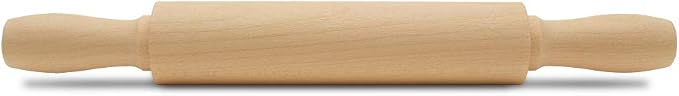 Wooden Mini Rolling Pin, 7 Inches Long, Baking in the Kitchen and Crafting - Image 3