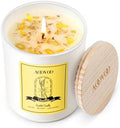 AOOVOO Vanilla Scented Candles for Women - Aromatherapy Candle with Crystals Inside, 7oz Soy Candles for Home Scented, Birthday Gifts Mothers Day Candle for Women Mom by AOOVOO