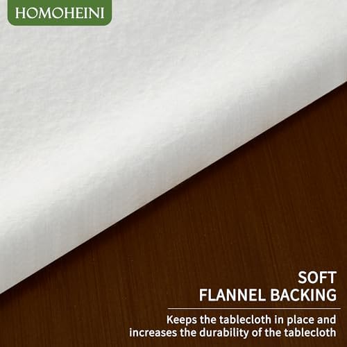 Square Table Cloth,100% Waterproof Tablecloth Oil Proof Spill Proof Vinyl Table Cloth, Wipe Clean Plastic Table Cover for Dining, Camping, Indoor and Outdoor 54" x 54",Flower - Image 5