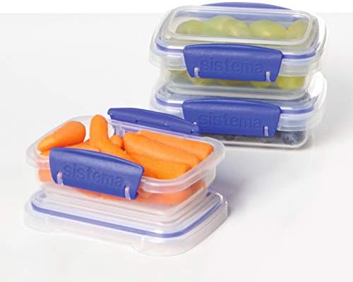Sistema KLIP IT Rectangular Collection Food Storage Containers, 6-Piece - Image 6