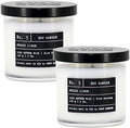 Lulu Candles | Fresh Linen | Luxury Scented Soy Jar Candle | Hand Poured in The USA | Highly Scented & Long Lasting (6 Oz. 2 Pack) by LULUCANDLES