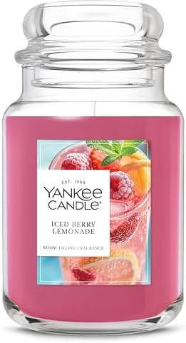 Yankee Candle Iced Berry Lemonade Scented Candle, 22oz Large Jar by YankeeCandle