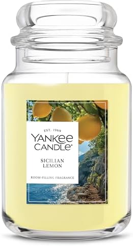 Yankee Candle Sicilian Lemon Scented Candle, 22oz Large Jar by YankeeCandle