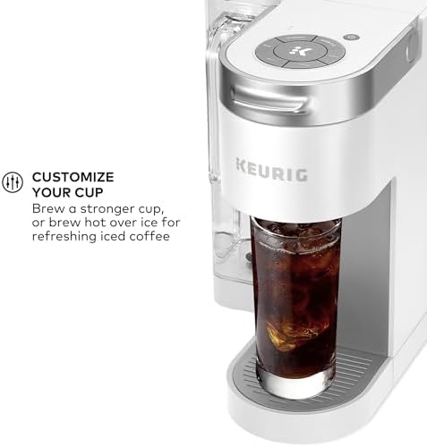 Keurig K-Supreme Single Serve K-Cup Pod Coffee Maker, MultiStream Technology, 4 Brew Sizes, 66oz Dual-Position Removable Reservoir, White - Image 5