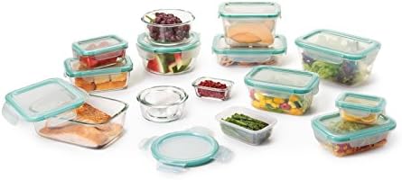 OXO Good Grips 30-Piece Plastic and Glass Food Storage Container Set - Teal by Unknown