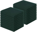 Homaxy 100% Cotton Waffle Weave Kitchen Dish Cloths 18-Pack, Blackish Green by Homaxy