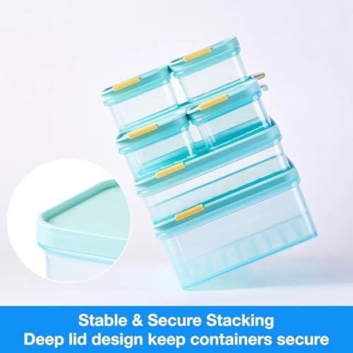 LocknLock Freezer Fit Plastic Freezer Containers | Stackable Food Storage for Meal Prep | Microwave & Dishwasher Safe | BPA Free Freezer Container with Lid, 3.5L - Image 5