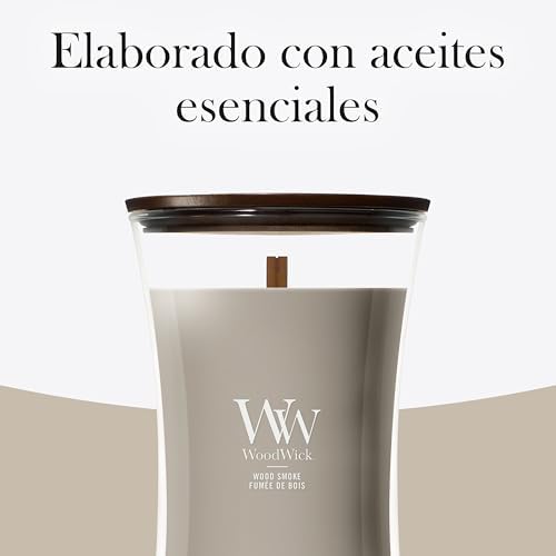 WoodWick Scented Candle | Large Hourglass Candle | Wood Smoke | Perfect Gifts for Women - Image 6