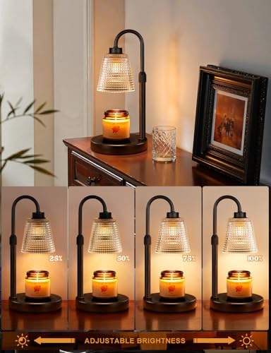 Innqoo Candle Warmer Lamp with Timer Home Decor Birthday Gifts for Women - Image 3