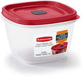 Rubbermaid 7 cups Food Storage Container 3 Pack Clear by Rubbermaid