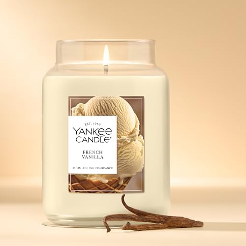 Yankee Candle French Vanilla Scented Candle, 22oz Large Jar - Image 4