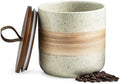 Miamolo Ceramic Coffee Container with Lid, Coffee Canister for Countertop by Miamolo