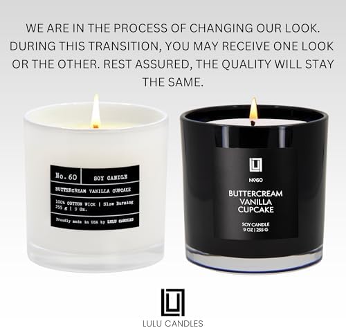 Lulu Candles | Buttercream Vanilla Cupcake | Luxury Scented Soy Jar Candle | Hand Poured in The USA | Highly Scented & Long Lasting (9 Oz.) - Image 3