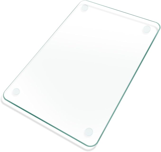 Tempered Glass Cutting Board, 16x20" Glass Cutting Board by Unknown