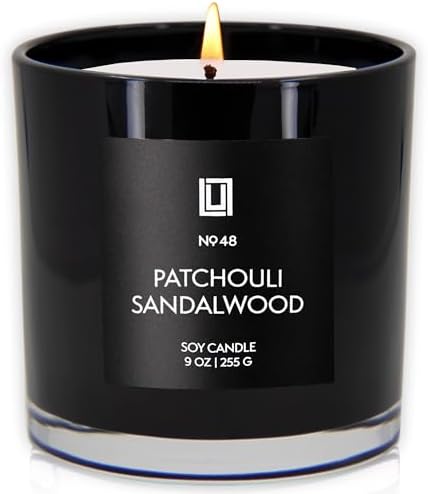 Lulu Candles | Patchouli Sandalwood | Smells Like Wood & Musk | Luxury Scented Soy Jar Candle | Hand Poured in The USA | Highly Scented Long Lasting (9 Oz.) - Image 2