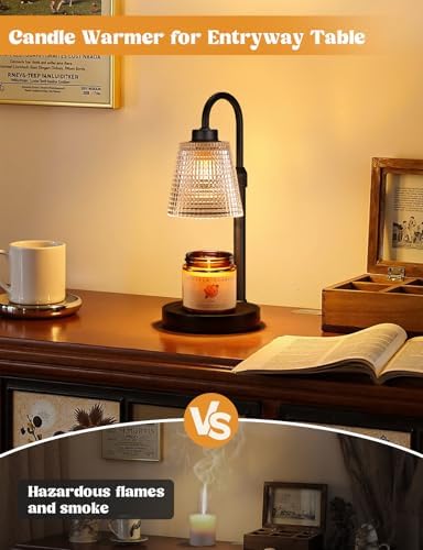 Innqoo Candle Warmer Lamp with Timer Home Decor Birthday Gifts for Women - Image 6