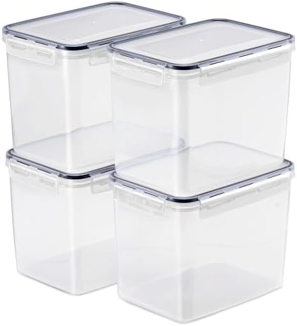 Sorbus Air Tight Pantry Storage Containers, with Lids (4 Pack) - Image 5